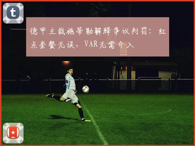 德甲主裁施蒂勒解释争议判罚：红点套餐无误，VAR无需介入